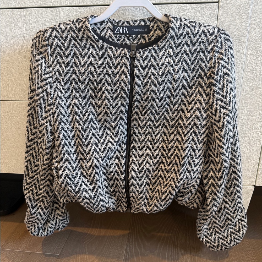 Zara Chevron Jacket